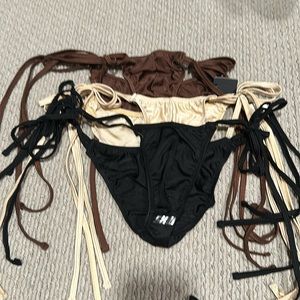 Skid bikini 4 string side tie
